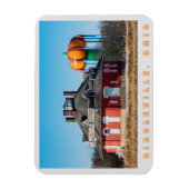 Circleville Octagon House Magnet Magneet (Verticaal)