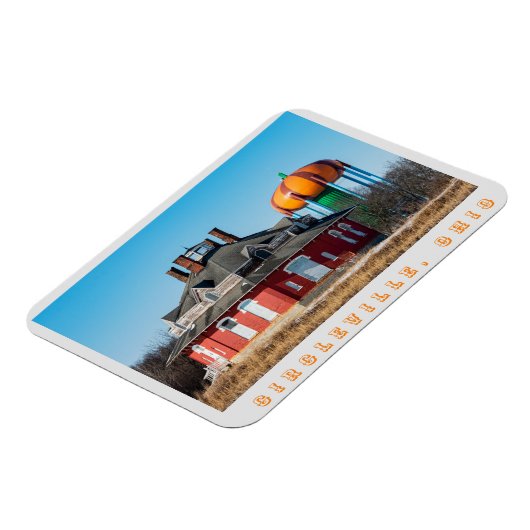 Circleville Octagon House Magnet Magneet (Linkerzijde)