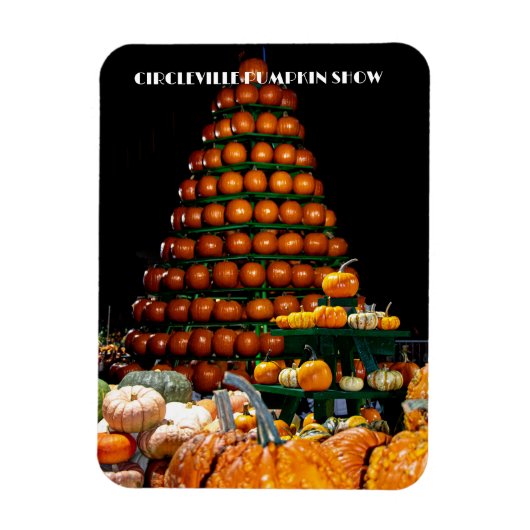 Circleville Pumpkin Show Magnet Magneet (Verticaal)