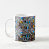 Circuit blanc 11 oz classique Mug blanc (Gauche)