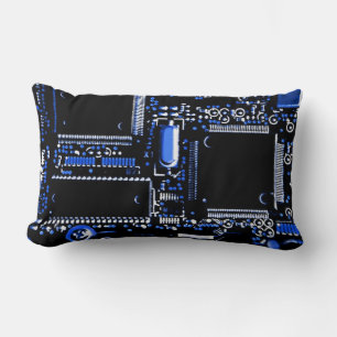 Circuit Blue 2 jetons oreiller lumbar