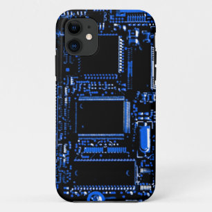 Circuit Blue iPhone hoesje
