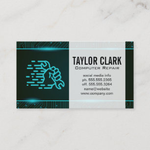 Circuit Board   Carte de visite main