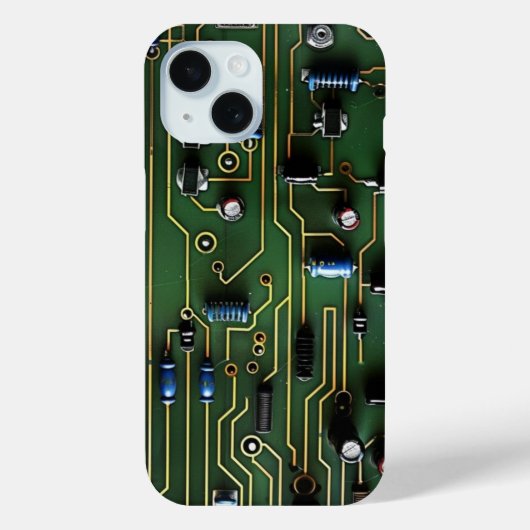 Circuit Board iPhone / iPad case (Achterkant)
