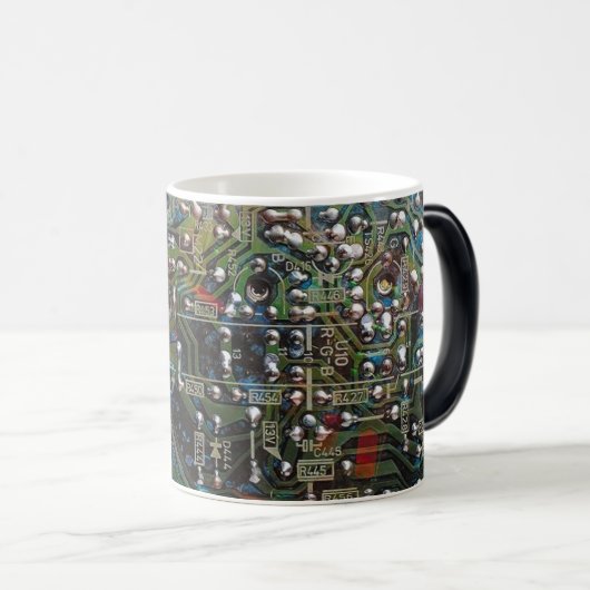 Circuit Board Mok (Voorkant rechts)