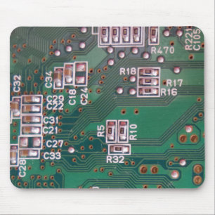 Circuit Board Mousepad Muismat