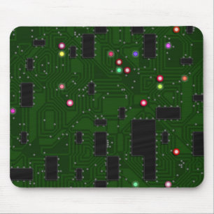 Circuit Board Mousepad Muismat