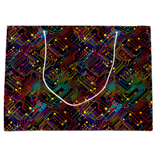 Circuit Board ontwerp illustratie Groot Cadeauzakje