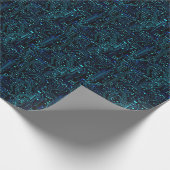 Circuit Board ontwerp illustratie Kussen Cadeaupapier (Hoek)