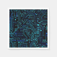 Circuit Board ontwerp illustratie Kussen