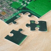 Circuit Board Painting Legpuzzel (Zijkant)
