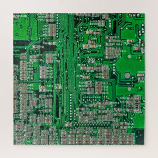 Circuit Board Painting Legpuzzel (Verticaal)