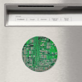Circuit Board Painting Magneet (Insitu (Vaatwasser))