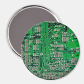 Circuit Board Painting Magneet (Voorkant / Achterkant)