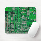 Circuit Board Painting Muismat (Met muis)