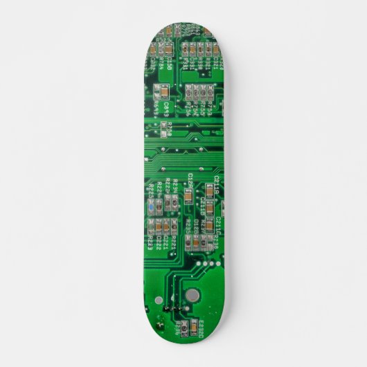 Circuit Board Painting Skateboard (Voorkant)