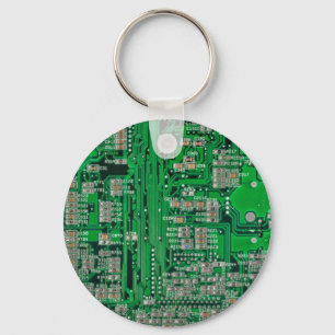 Circuit Board Painting Sleutelhanger