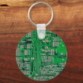 Circuit Board Painting Sleutelhanger (Voorkant)