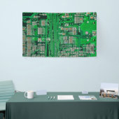 Circuit Board Painting Spandoek (Beurs)