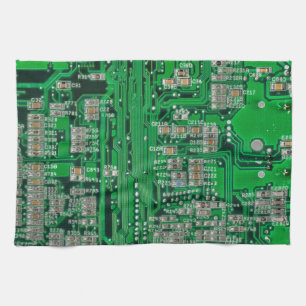 Circuit Board Painting Theedoek