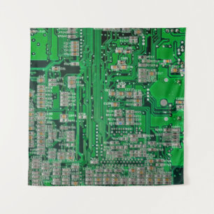 Circuit Board Painting Wandkleed