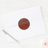 Circuit Board Round Sticker (Envelop)