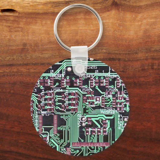 Circuit Board Sleutelhanger (Voorkant)