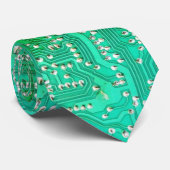 Circuit Board Stropdas (Opgerold)