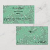 Circuit Board Visitekaartje (Voorkant / Achterkant)