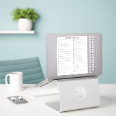 Circuit Breaker Directory & 30 Stickers Fuse Box (Ordinateur portable sur le bureau)