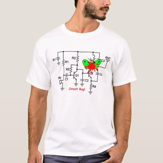 CIRCUIT BUG T-SHIRT (Voorkant)