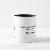 Circuit de caféine - Robot ami Barista Mug (Centre)