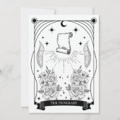 Circuit de fête de Bachelorette de carte de tarot (Devant)