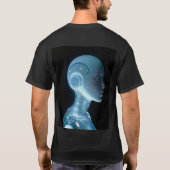 Circuit Dreams: A Cyberpunk Vision T-shirt (Achterkant)