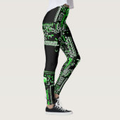 Circuit Green 2 op alle leggings (Rechts)
