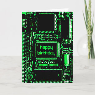 Circuit Green 'Happy Birthday' kaart