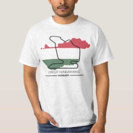 Circuit Hungaroring T-shirt voor Formule 1 fans