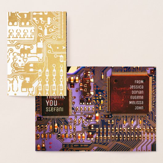 Circuit imprimé électronique de carte à PCB violet (Affichage)