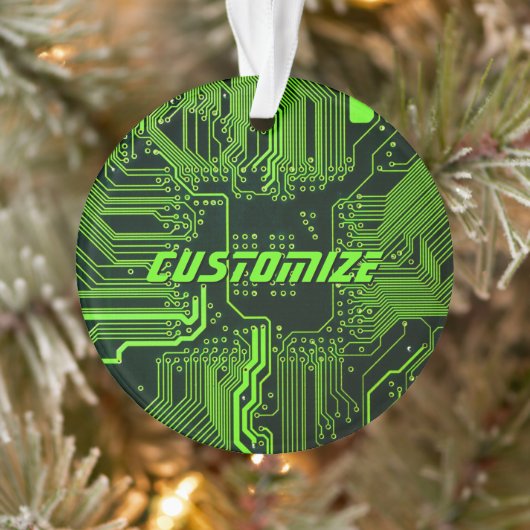 Circuit imprimé PCB Cyber Vert personnalisé Tech A (Arbre)