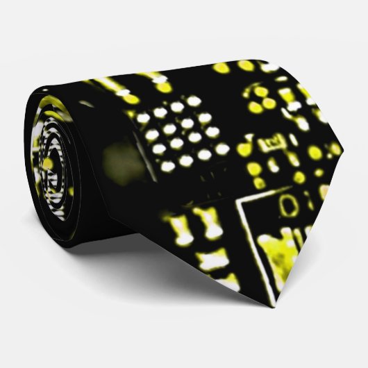 Circuit Jaune 2 cravate double face (Roulé)