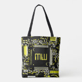 Circuit Jaune 2 Monogramme sur tout le sac fourre- (Dos)