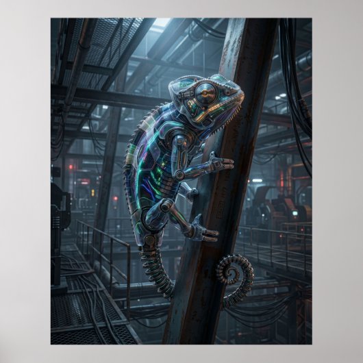 Circuit Kameleonstraal Poster (Voorkant)