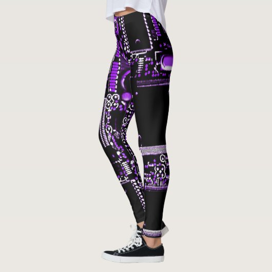 Circuit Purple 2 sur leggings (Gauche)