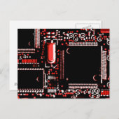 Circuit Red 2 briefkaart (Voorkant / Achterkant)