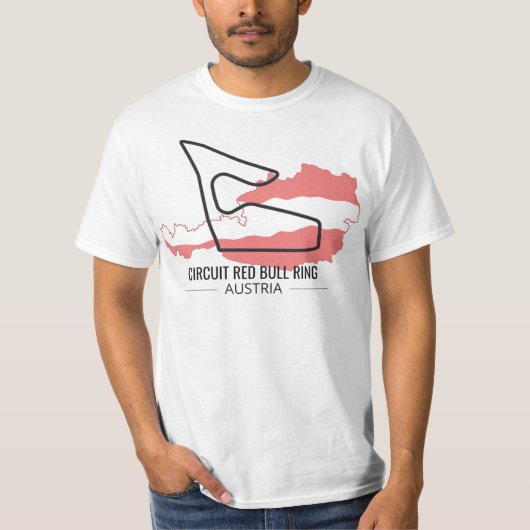 Circuit Redbull Ring T-shirt de formule 1 (Devant)