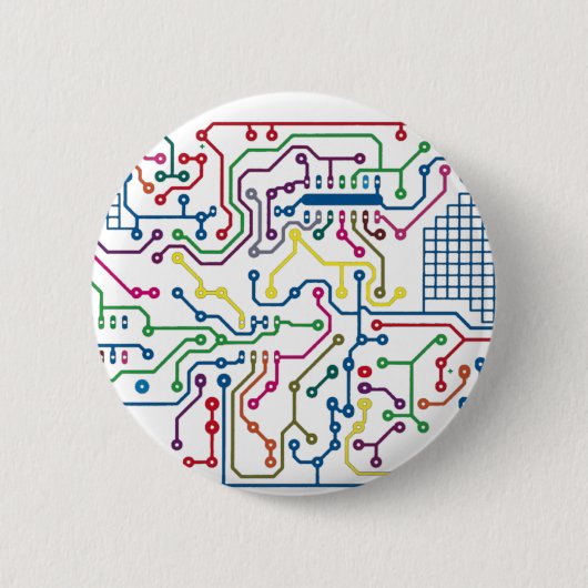 Circuit Ronde Button 5,7 Cm (Voorkant)