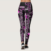 Circuit Roze 2 over leggings (Achterkant)