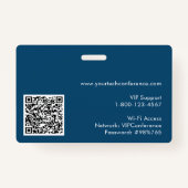 Circuit Tech Event Coordinator Photo ID Badge (Achterkant)