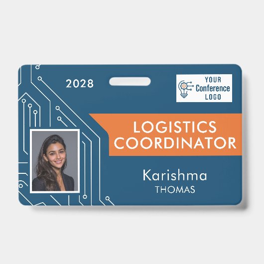Circuit Tech Summit Coordinator Photo ID Badge (Voorkant)
