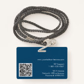 Circuit Tech Summit Coordinator Photo ID Badge (Achterkant met draagriem)